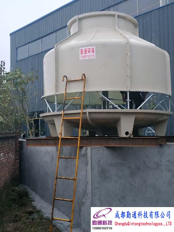自贡GL-100T<a href=http://www.xllqt.com/ target='_blank'>冷却塔</a>，订购单位：自贡市弘顺电力附件有限公司